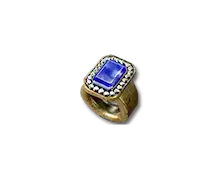 Diablo Ii Big Blue Bband Ring