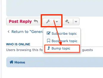 Phpbb How To Bump Topic