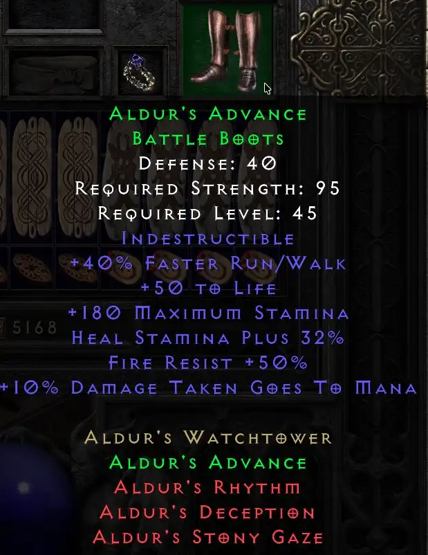 Aldurs Advance Battle Boots