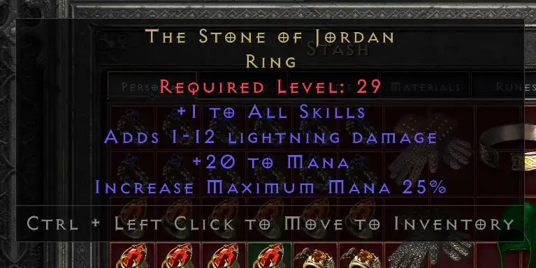 Stone Of Jordan Rings