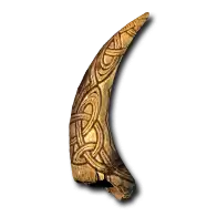 Diablo Ii Horn Large Charm